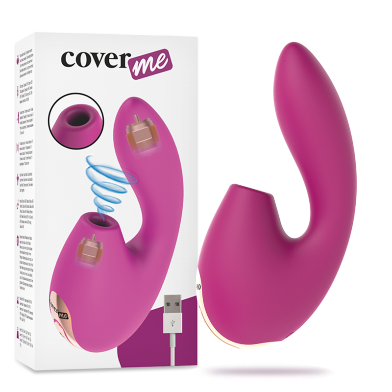 COVERME - CLITORAL SUCKER POWERFUL G-SPOT RUSH VIBRATOR