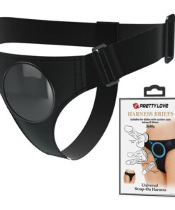 Alternative view of PRETTY LOVE - BLACK UNIVERSAL HARNESS