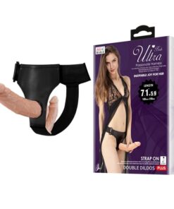 BAILE - ULTRA PASSIONATE DOUBLE DILDOS WITH HARNESS