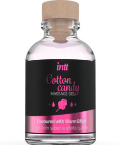 INTT MASSAGE  ORAL SEX - MASSAGE GEL WITH COTTON CANDY FLAVOR AND HEATING EFFECT