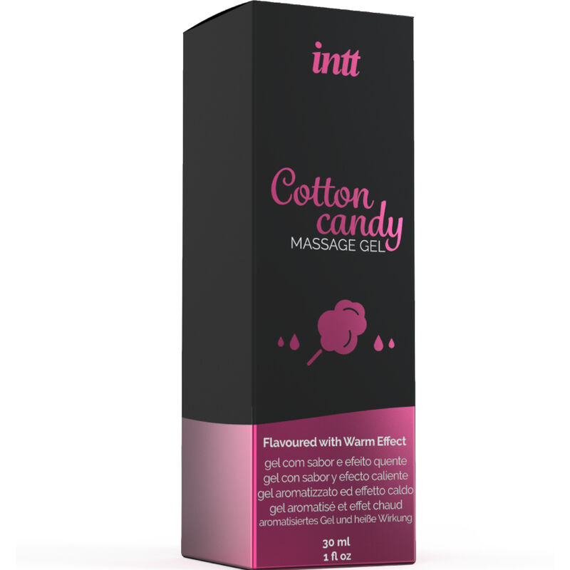 INTT MASSAGE ORAL SEX - MASSAGE GEL WITH COTTON CANDY FLAVOR AND HEATING EFFECT - Image 3