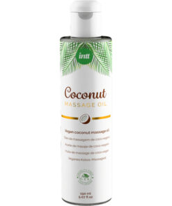 INTT - SWEET VEGAN MASSAGE OIL WITH RELAXING COCONUT FLAVORED