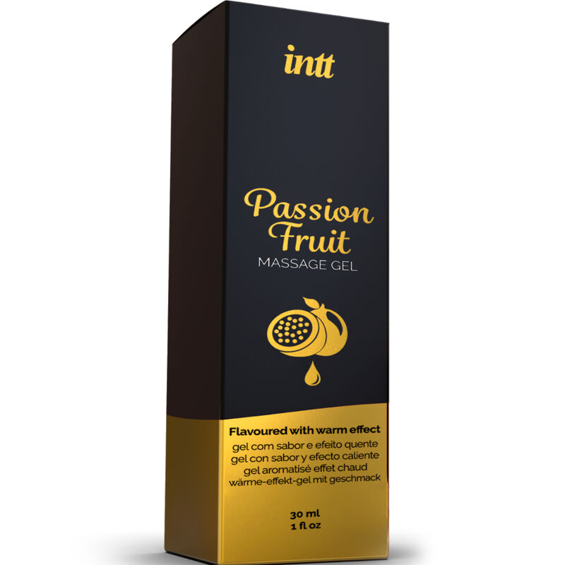 INTT MASSAGE ORAL SEX - PASSION FRUIT FLAVORED MASSAGE GEL WITH HEAT EFFECT - Image 3