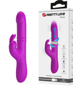 PRETTY LOVE - REESE VIBRATOR WITH PURPLE ROTATION