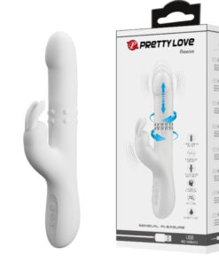 PRETTY LOVE - REESE VIBRATOR WITH SILVER ROTATION