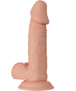 Alternative view of BAILE - BEAUTIFUL ENCOUNTER ZEBULON FLEXIBLE REALISTIC DILDO 19.4 CM NATURAL