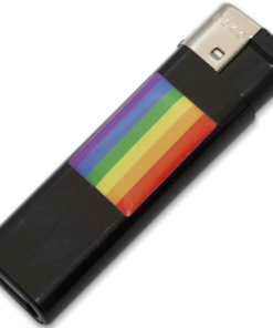 PRIDE - LIGHTER BLACK WITH LGBT FLAG