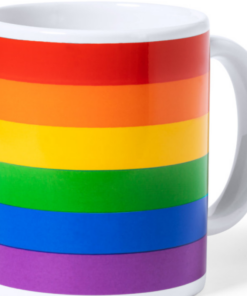PRIDE - LGBT FLAG CUP IN INDIVIDUAL BOX KRAFT /en/pt/en/fr/it/
