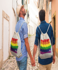 Alternative view of PRIDE - COTTON LGBT FLAG BACKPACK