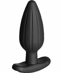 Alternative view of ELECTRASTIM - SILICONE BLACK ROCKER BUTT PLUG LARGE