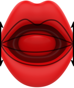 Alternative view of MIA - SICILIA DOUBLE PLEASURE VIBRATING + BITING