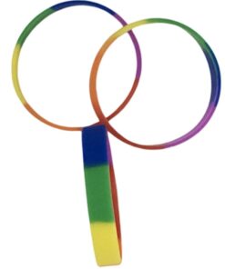 PRIDE - LGBT FLAG SILICONE BRACELET