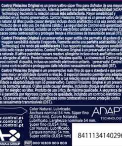 Alternative view of CONTROL - FINISSIMO CONDOMS 3 UNITS