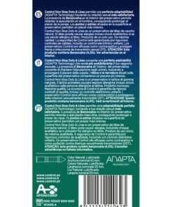 Alternative view of CONTROL - NONSTOP DOTS AND LINES CONDOMS 12 UNITS