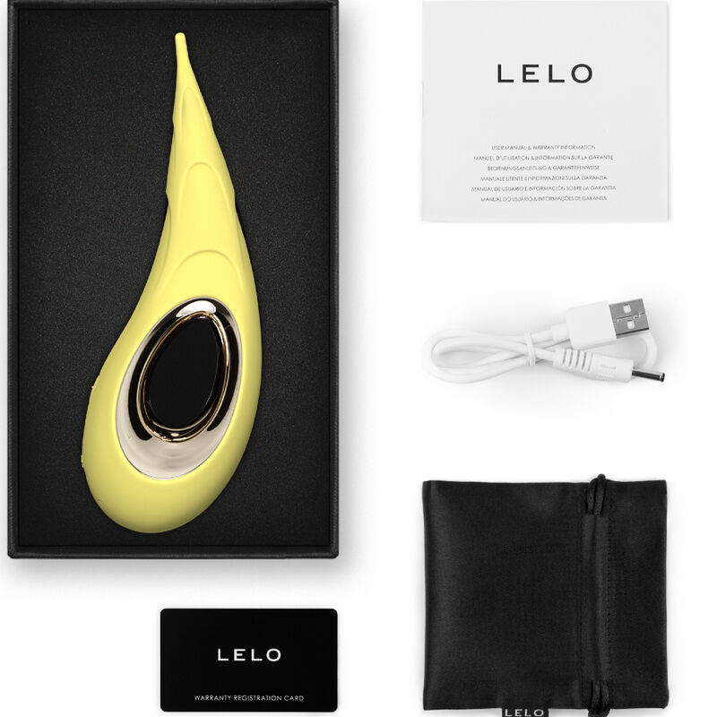 LELO DOT CRUISE CLITORAL STIMULATOR YELLOW - Image 5