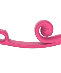 Alternative view of SNAIL VIBE CURVE VIBRATOR PINK
