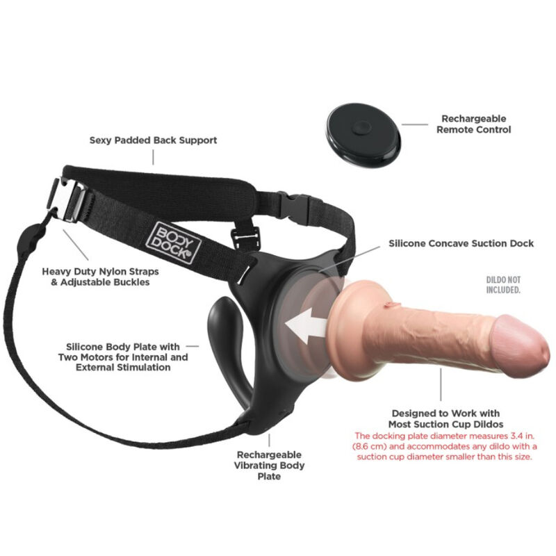 PIPEDREAMS - BODY DOCK G-SPOT PRO HARNESS - Image 5