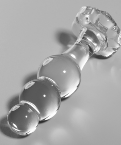 Alternative view of NEBULA SERIES BY IBIZA - MODEL 1 ANAL PLUG BOROSILICATE GLASS 10.7 X 3 CM CLEAR