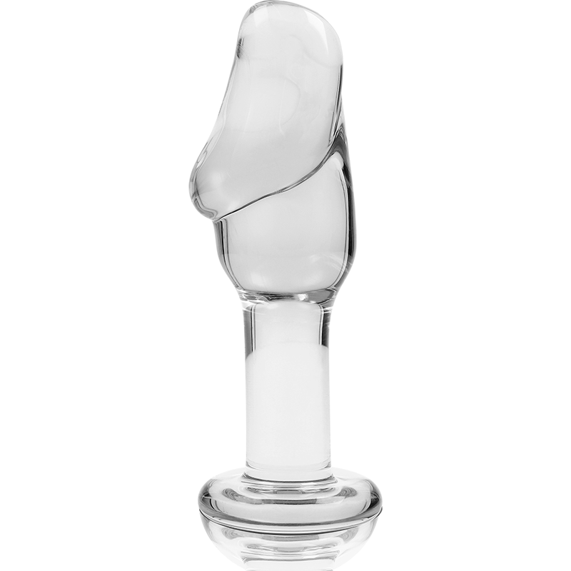 NEBULA SERIES BY IBIZA - MODEL 6 ANAL PLUG BOROSILICATE GLASS 12.5 X 4 CM CLEAR - Image 5