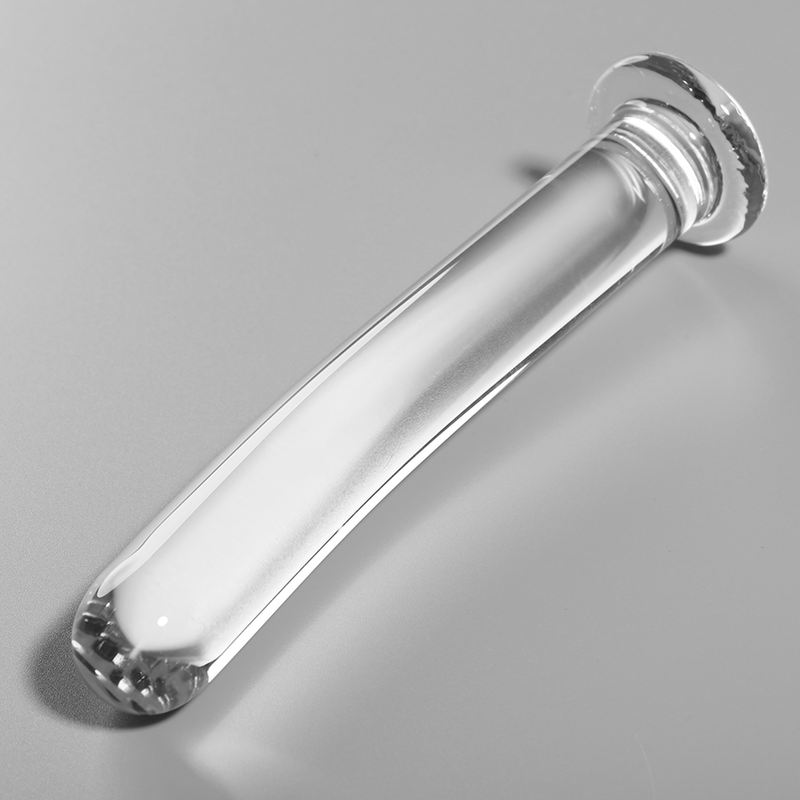 NEBULA SERIES BY IBIZA - MODEL 8 DILDO BOROSILICATE GLASS 14.5 X 2 CM CLEAR - Image 2
