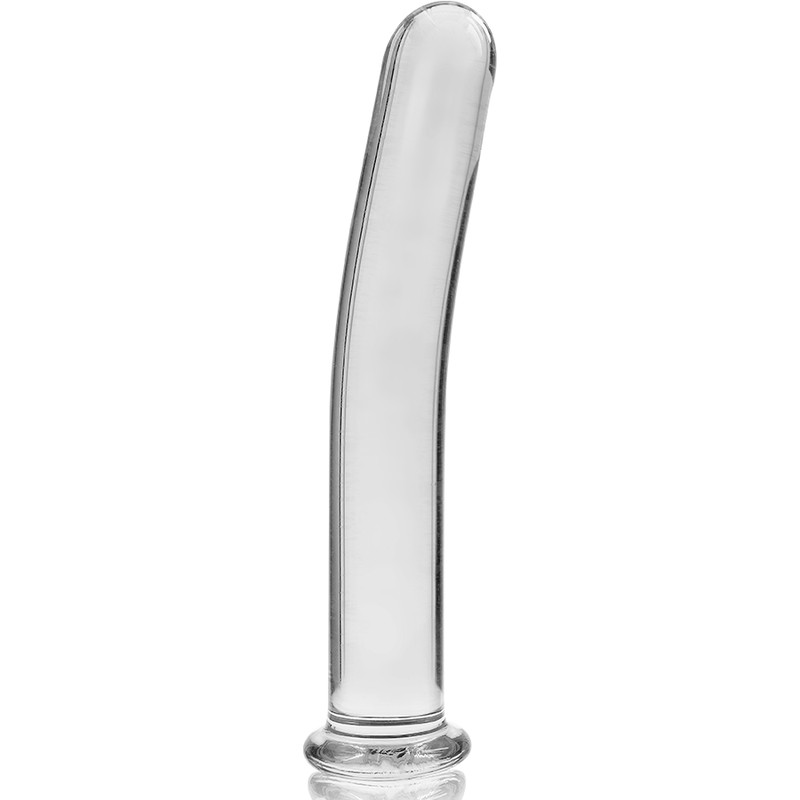 NEBULA SERIES BY IBIZA - MODEL 9 DILDO BOROSILICATE GLASS 15.5 X 2.5 CM CLEAR - Image 5