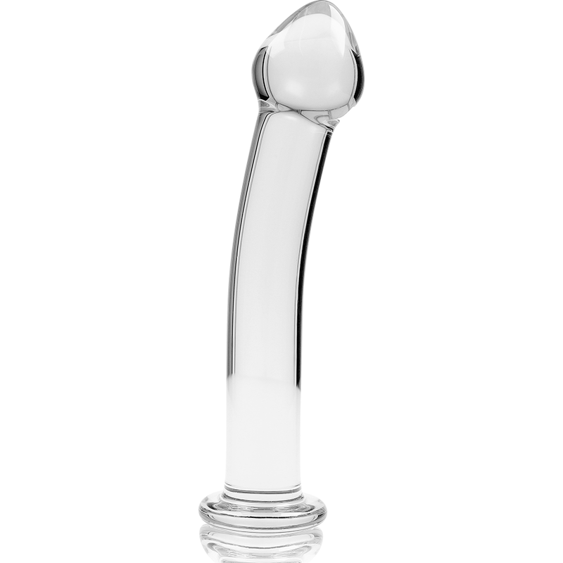 NEBULA SERIES BY IBIZA - MODEL 11 DILDO BOROSILICATE GLASS 16 X 3 CM CLEAR - Image 5