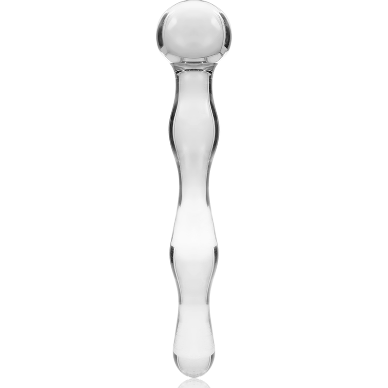 NEBULA SERIES BY IBIZA - MODEL 13 DILDO BOROSILICATE GLASS 18 X 3.5 CM CLEAR - Image 5