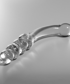 Alternative view of NEBULA SERIES BY IBIZA - MODEL 14 DILDO BOROSILICATE GLASS 18.5 X 3 CM CLEAR