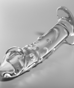 Alternative view of NEBULA SERIES BY IBIZA - MODEL 19 DILDO BOROSILICATE GLASS 18.5 X 4 CM CLEAR