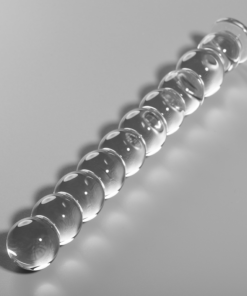 Alternative view of NEBULA SERIES BY IBIZA - MODEL 22 DILDO BOROSILICATE GLASS 21.5 X 2.5 CM CLEAR