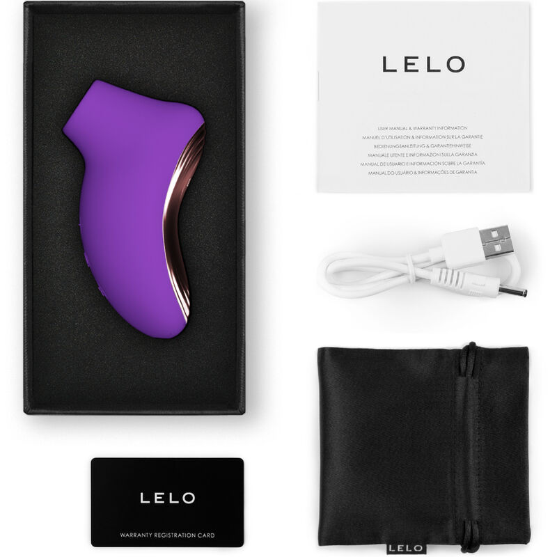 LELO - SONA 2 TRAVEL PURPLE SONIC CLITORIS MASSAGER - Image 4