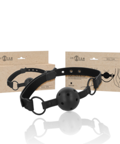 INTENSE - FETISH VEGAN LEATHER BALL GAG