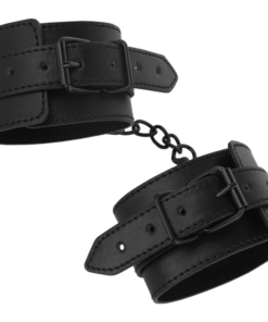 Alternative view of INTENSE - FETISH VEGAN LEATHER ANKLE CUFFS