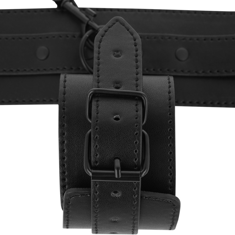INTENSE - FETISH VEGAN LEATHER ANKLE CUFFS - Image 3