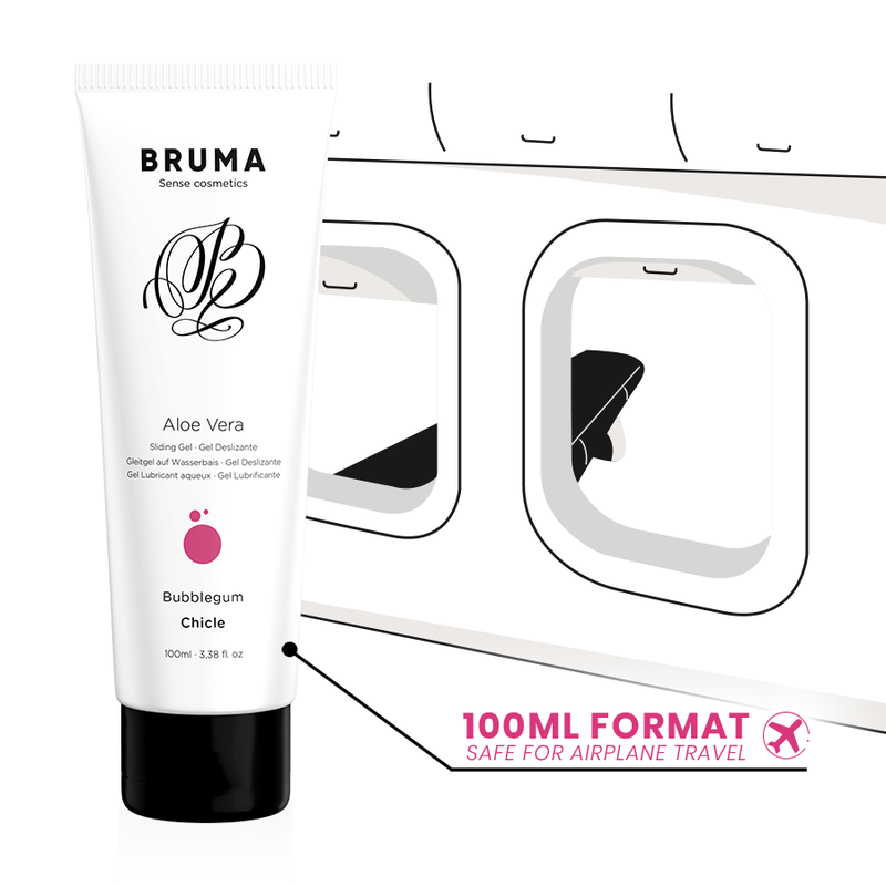 BRUMA - ALOE VERA SLIDING GEL BUBBLEGUM FLAVOR 100 ML - Image 5