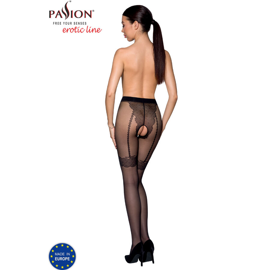 PASSION - TIOPEN 016 STOCKING BLACK 1/2 (20 DEN) - Image 2