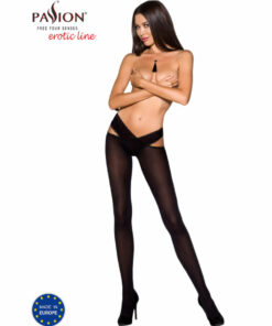 PASSION - TIOPEN 005 STOCKING BLACK 1/2 (60 DEN)