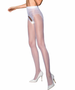 Alternative view of PASSION - TIOPEN 006 STOCKING WHITE 1/2 (30 DEN)