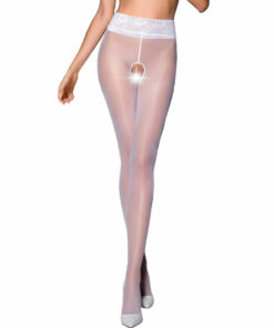 Alternative view of PASSION - TIOPEN 008 STOCKING WHITE 1/2 (30 DEN)