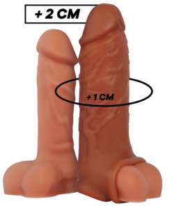VIRILXL - LIQUID SILICONE V9 BROWN PENIS EXTENSION