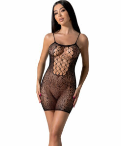 PASSION - BS096 BODYSTOCKING NEGRO TALLA UNICA