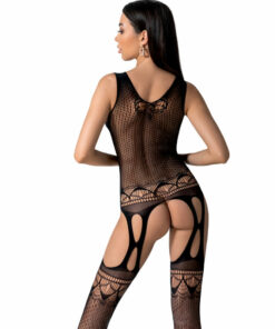 Alternative view of PASSION - BS099 BODYSTOCKING BLACK ONE SIZE