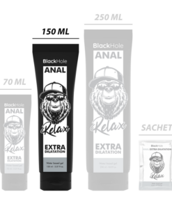 Alternative view of BLACK HOLE - WATER BASE GEL ANAL DILATION 150 ML