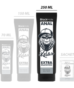 Alternative view of BLACK HOLE - WATER BASE GEL ANAL DILATION 250 ML