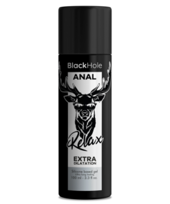 BLACK HOLE - GEL SILICONE BASE ANAL DILATION 100 ML