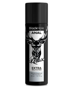 BLACK HOLE - GEL SILICONE BASE ANAL DILATION 30 ML