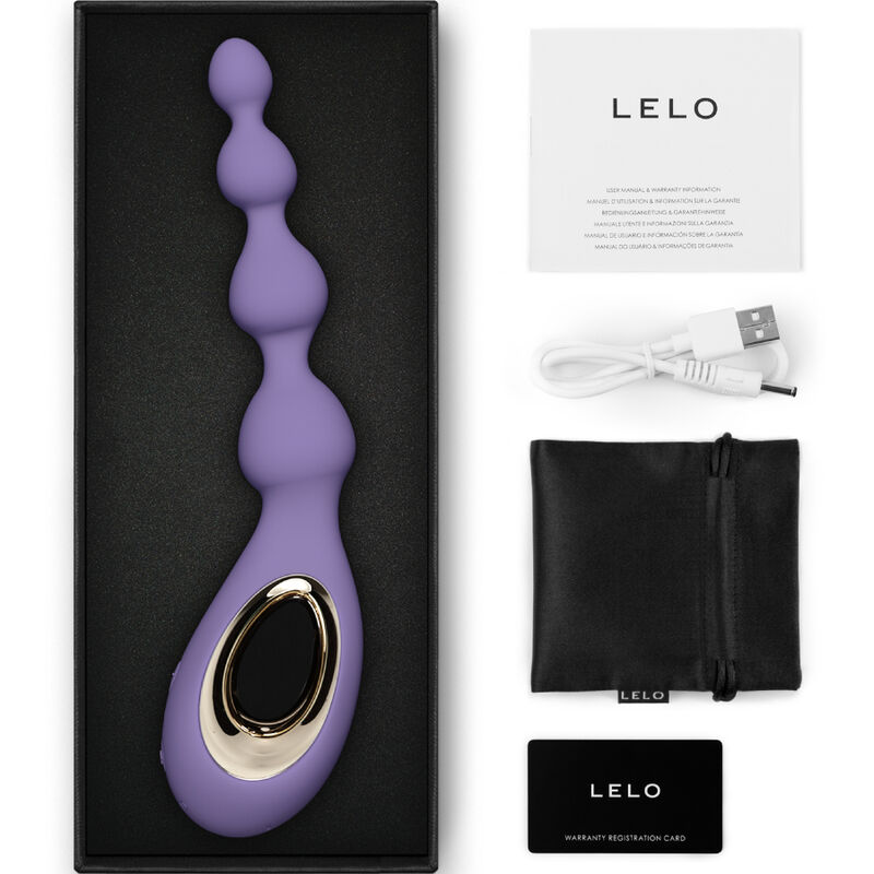 LELO - SORAYA BEADS ANAL MASSAGER VIOLET DUSK - Image 3