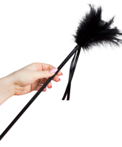 SECRETPLAY - BLACK FEATHERS 40 CM