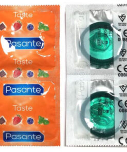 PASANTE - CONDOMS FLAVOR MINT BAG 144 UNITS