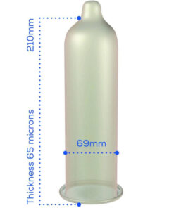 Alternative view of PASANTE - CONDOMS SIZE SUPER KING BAG 144 UNITS